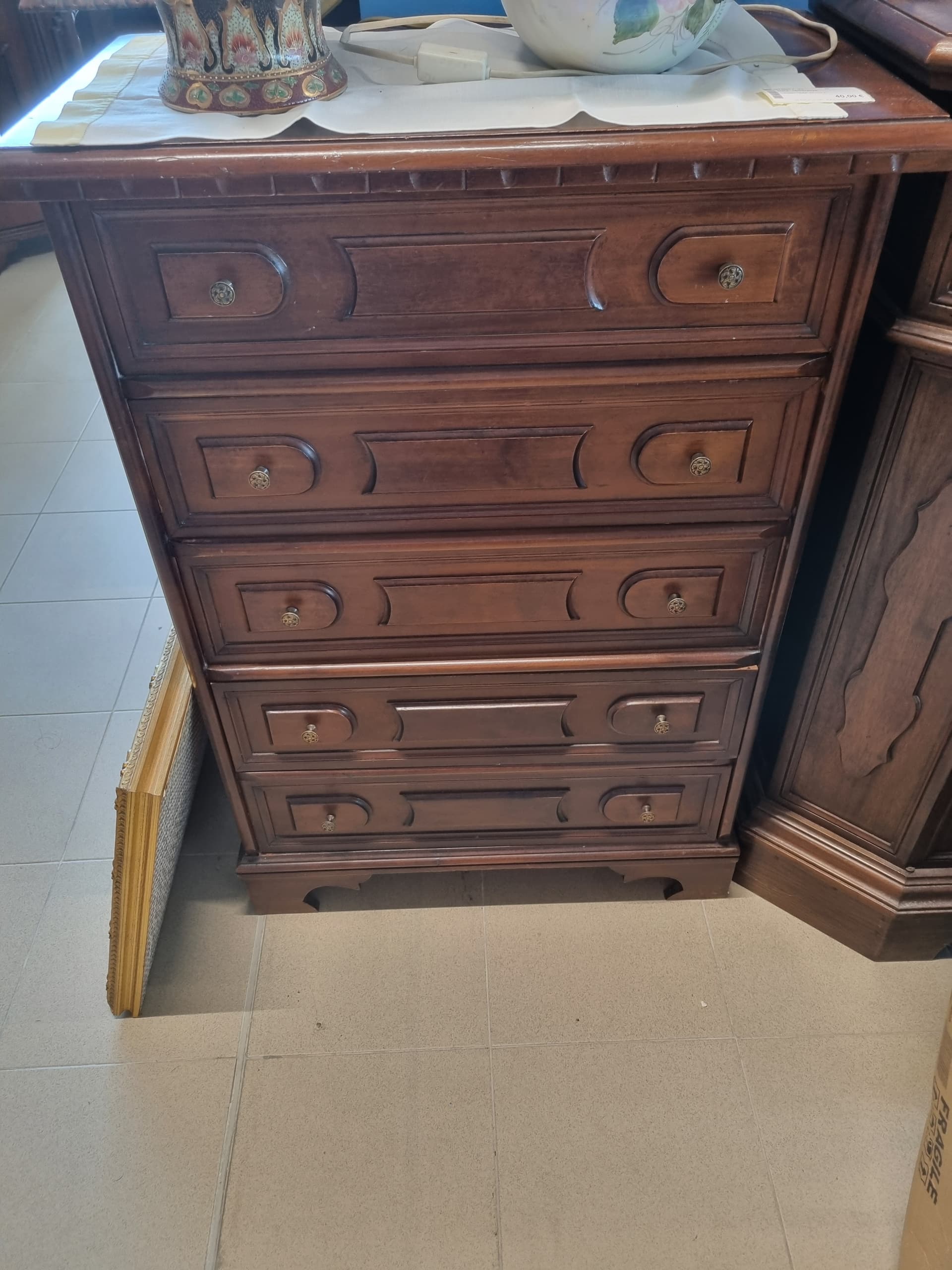 Cassettiera classica in legno — Soggiorni usato a Vicenza, Mercatino di Daria (foto 1)