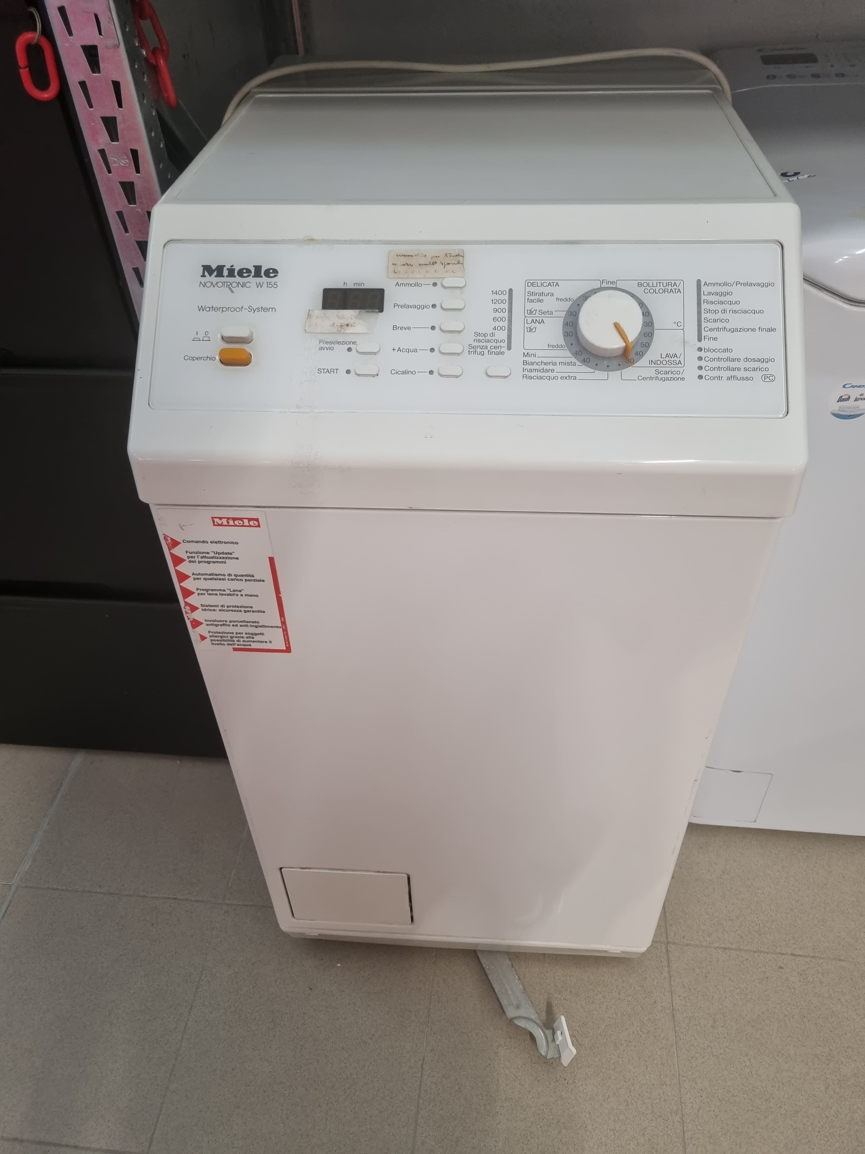 Lavatrice Miele Novotronic W 155 — Lavaggio usato a Vicenza