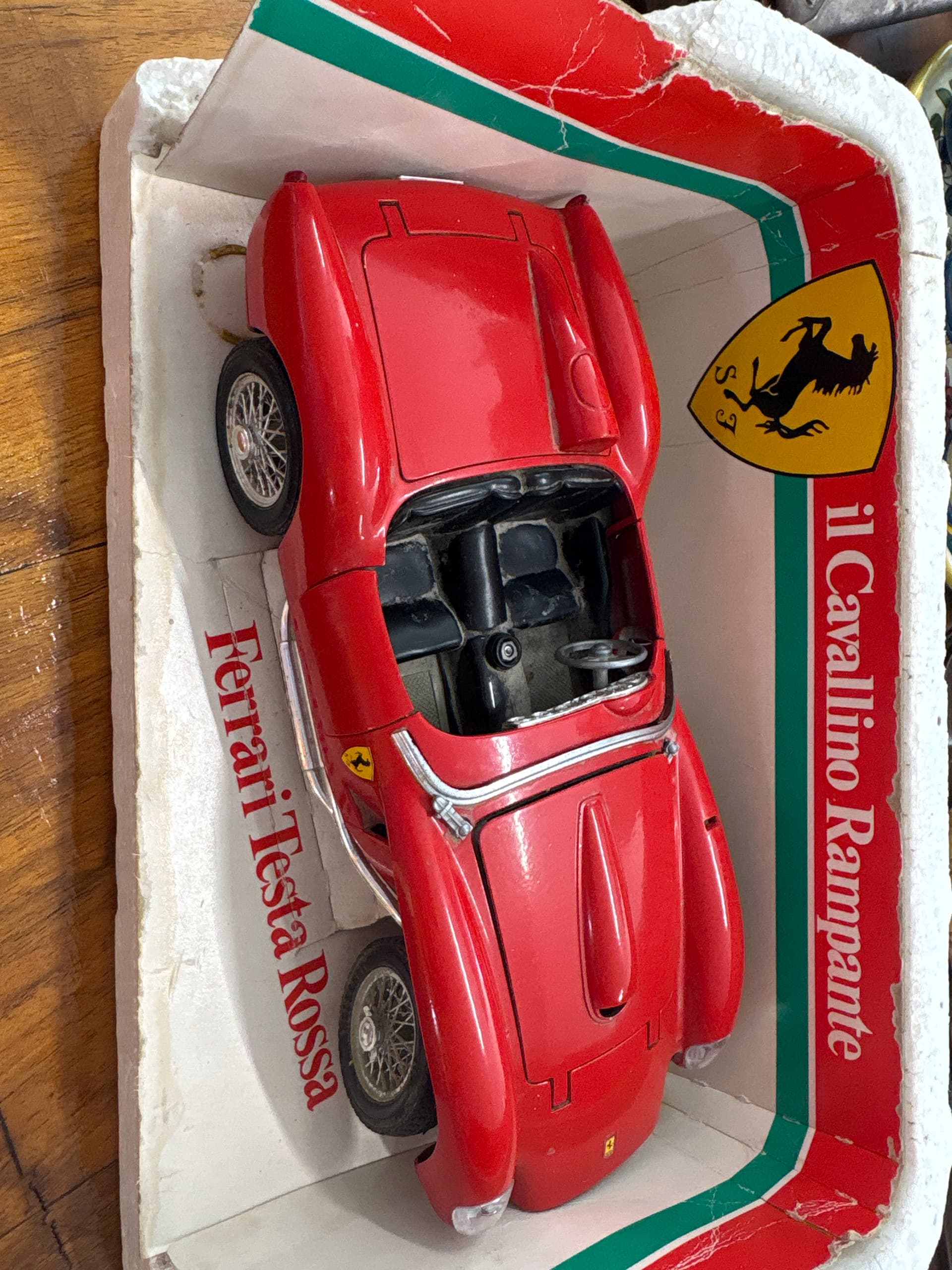 Modellino Ferrari Testa Rossa — Collezionismo usato a Vicenza, Mercatino di Daria (foto 1)